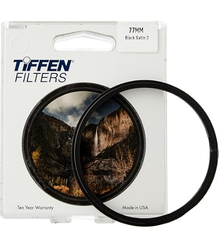 Black Satin Filter Tiffen 82mm - 1/4 Density For Photography Black Satin Filter Tiffen 82mm - 1/4 Density For Photography